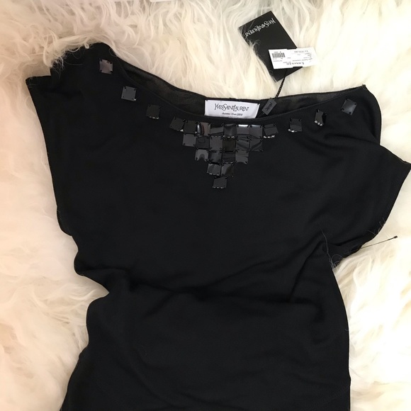 Yves Saint Laurent embellished knee-length Dress - Picture 3 of 6